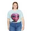 Be Happy - Alien Attitudes Unisex Short-Sleeve Tee - Image 102