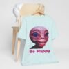 Be Happy - Alien Attitudes Unisex Short-Sleeve Tee - Image 95