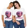 Be Happy - Alien Attitudes Unisex Short-Sleeve Tee - Image 26