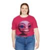 Be Happy - Alien Attitudes Unisex Short-Sleeve Tee - Image 131