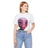 Be Happy - Alien Attitudes Unisex Short-Sleeve Tee - Image 18