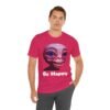 Be Happy - Alien Attitudes Unisex Short-Sleeve Tee - Image 130